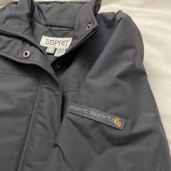 ESPRIT - dark gray rain coat - Picture 7 of 7